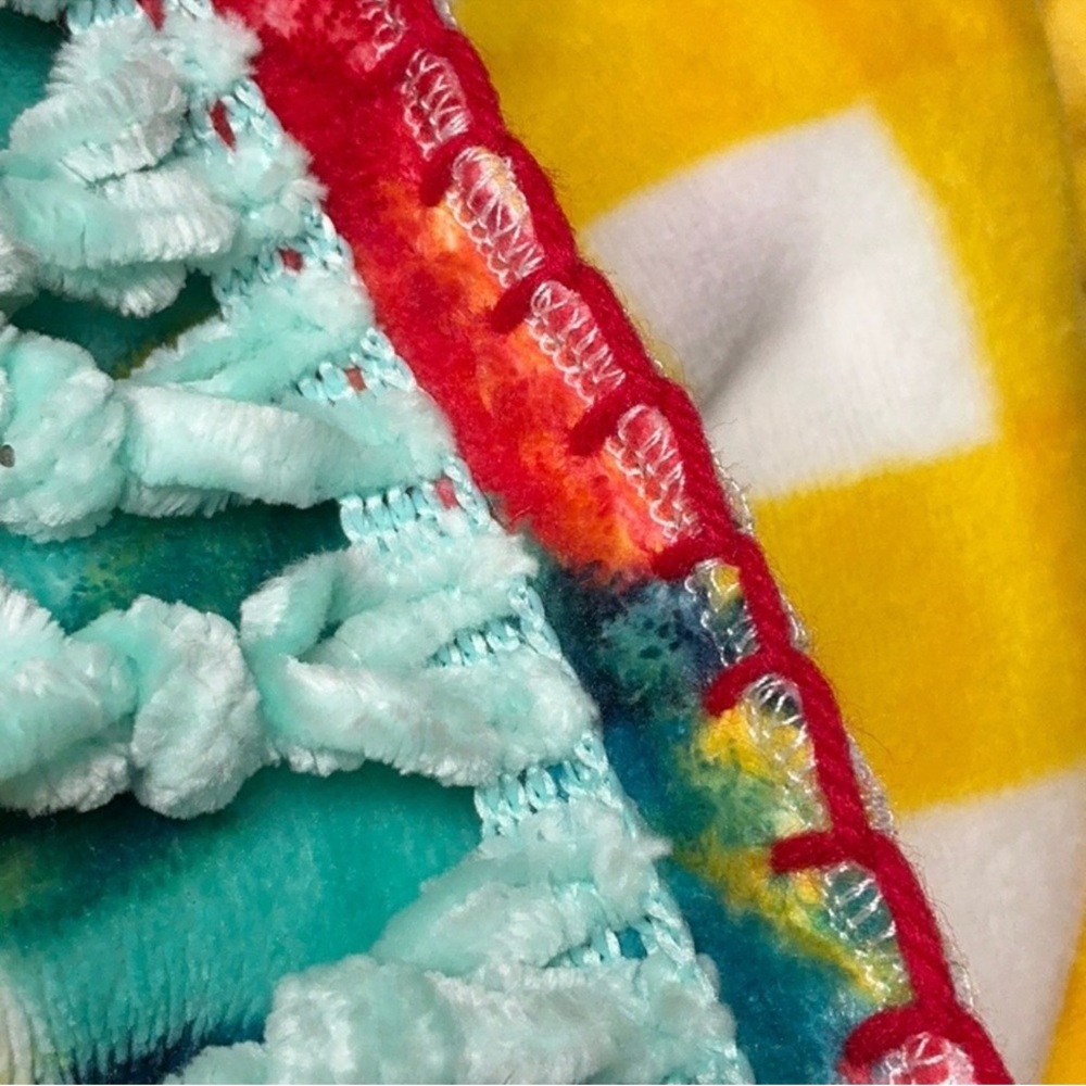 Pioneer Woman Upcycled Blanket Jacket Fringe Western - Picture 6 of 12